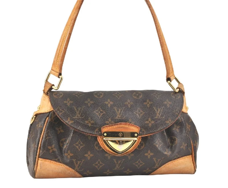 Authentic Louis Vuitton Monogram Beverly MM Shoulder Hand Bag M40121 LV 2798K