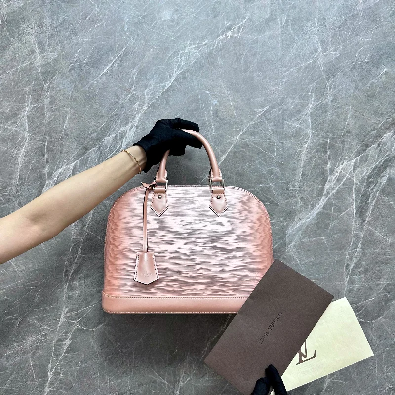 *Receipt* LV Alma PM EPI Leather Light Pink SHW