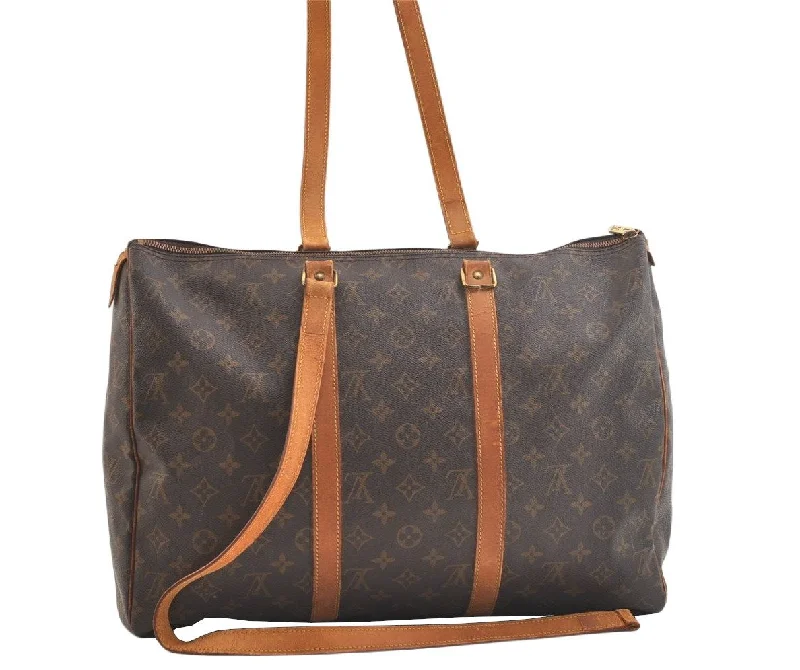 Authentic Louis Vuitton Monogram Flanerie 45 Shoulder Bag M51115 Junk 2795K