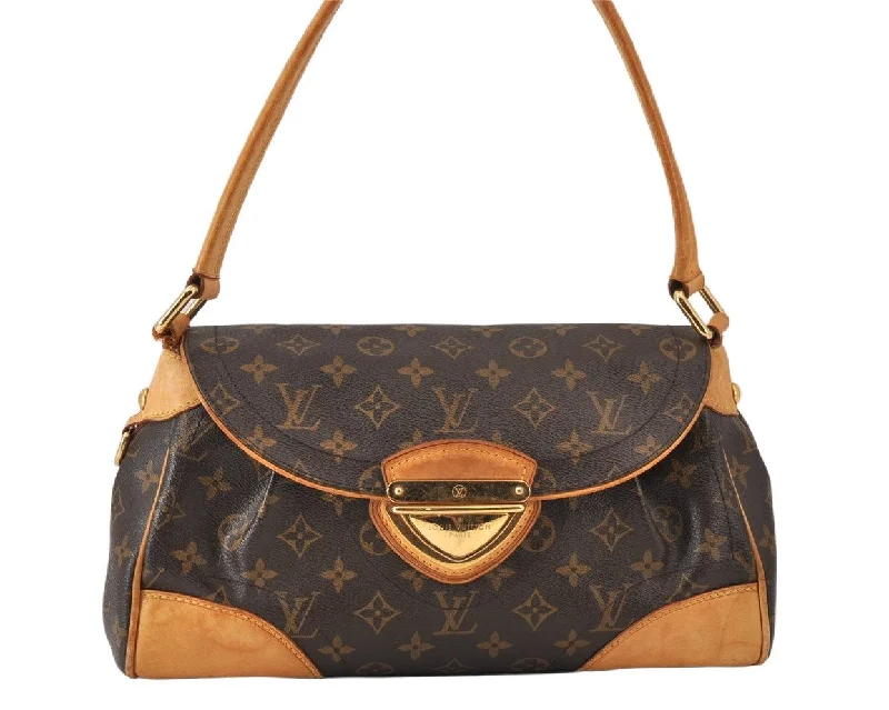 Authentic Louis Vuitton Monogram Beverly MM Shoulder Hand Bag M40121 LV 1311K