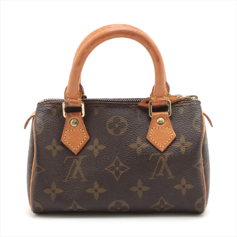 Louis Vuitton Monogram Mini Speedy M41534 Fashnapple Leather Crush