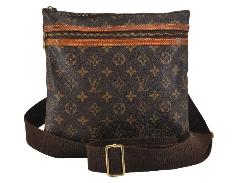 Auth Louis Vuitton Monogram Pochette Bosphore Shoulder Cross Bag M40044 LV 2543K