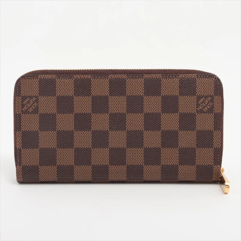 Louis Vuitton Damier Zippy Wallet N41661 Round Zippe Wallet