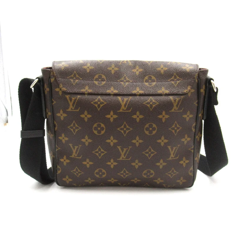 Louis Vuitton Louis Vuitton District PM Messengers Bag PVC Coated Canvas Monogram Macasters   Brown / Black M40935