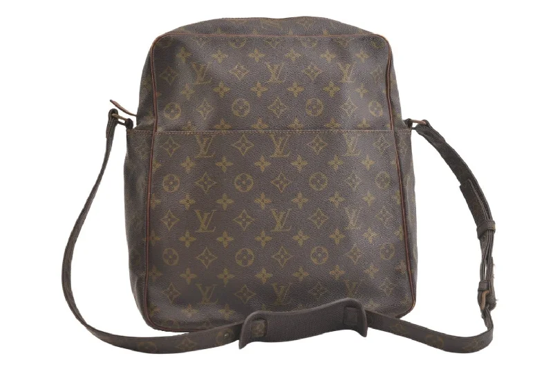 Authentic Louis Vuitton Monogram Marceau Shoulder Cross Body Bag Old Model 2401K