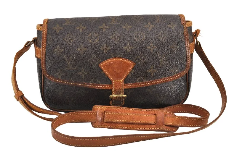 Authentic Louis Vuitton Monogram Sologne Shoulder Cross Bag M42250 LV Junk 1802K