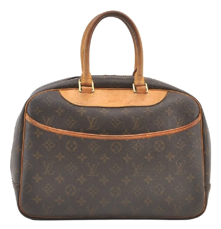 Authentic Louis Vuitton Monogram Deauville Hand Bag M47270 LV 1570K