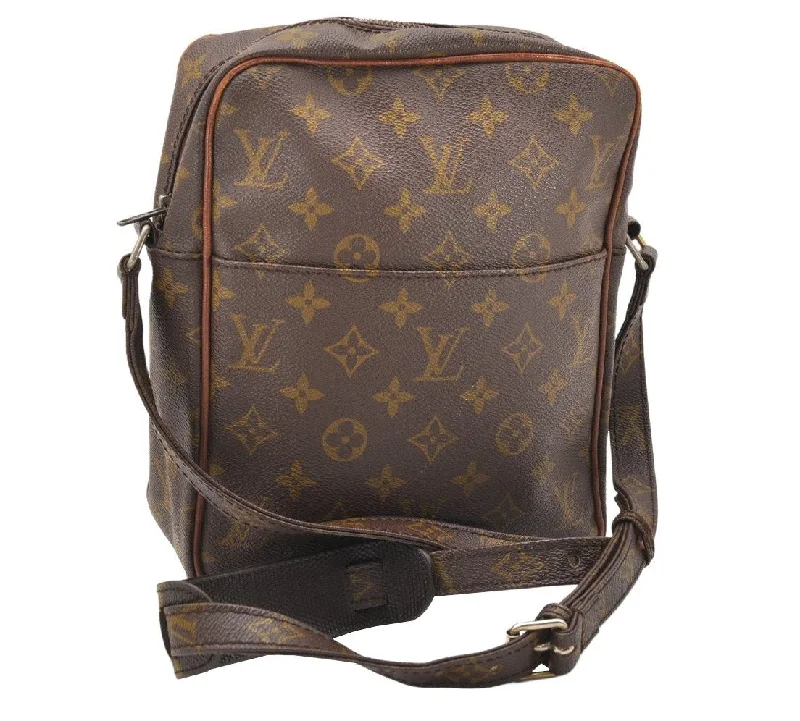 Auth Louis Vuitton Monogram Petit Marceau Shoulder Cross Bag Old Model LV 2352K