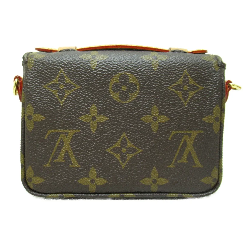 Louis Vuitton Louis Vuitton Micro_Metis Shoulder Bag PVC Coated Canvas Monogram  Brown M81267