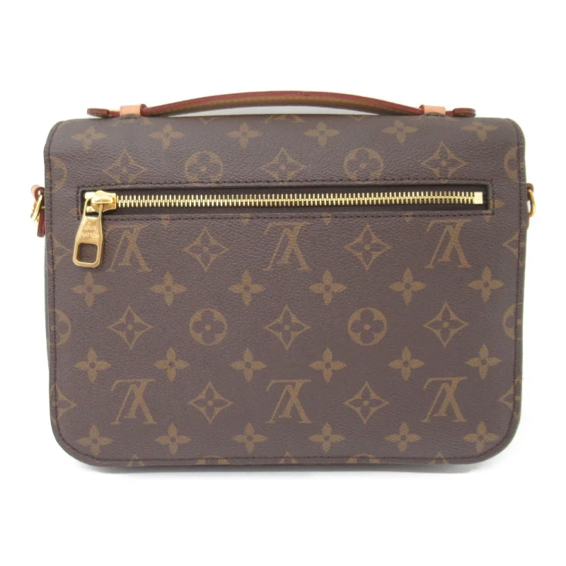 Louis Vuitton Poschet Metis MM 2w Shoulder Bag 2way Shoulder Bag PVC Coated Canvas Monogram  Brown M44875