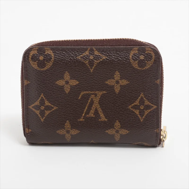 Louis Vuitton Monogram Zippy Coinpace M60067 Brown Coinpace