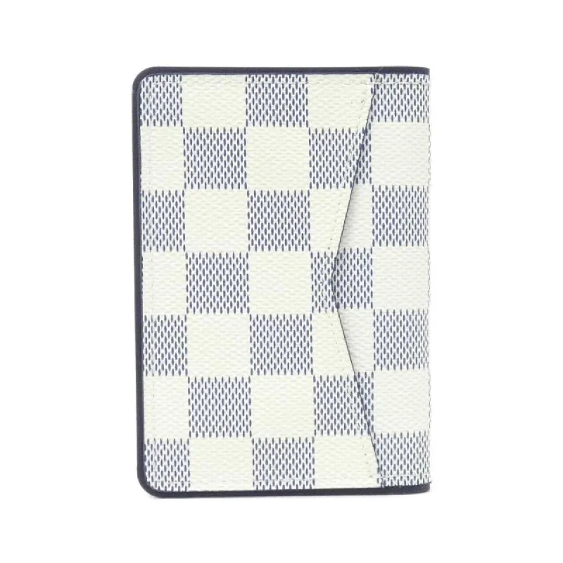 Louis Vuitton Damier Coast Organizer Do Push N63505 Card Case