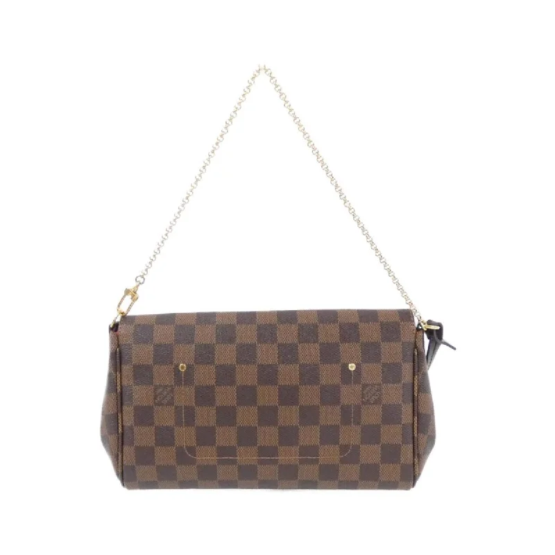 Louis Vuitton Damier Feverit MM N41129 Shoulder Bag