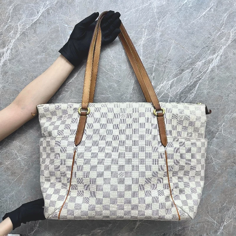 LV Totally GM Damier Azuer Tote Bag Canvas Louis Vuitton