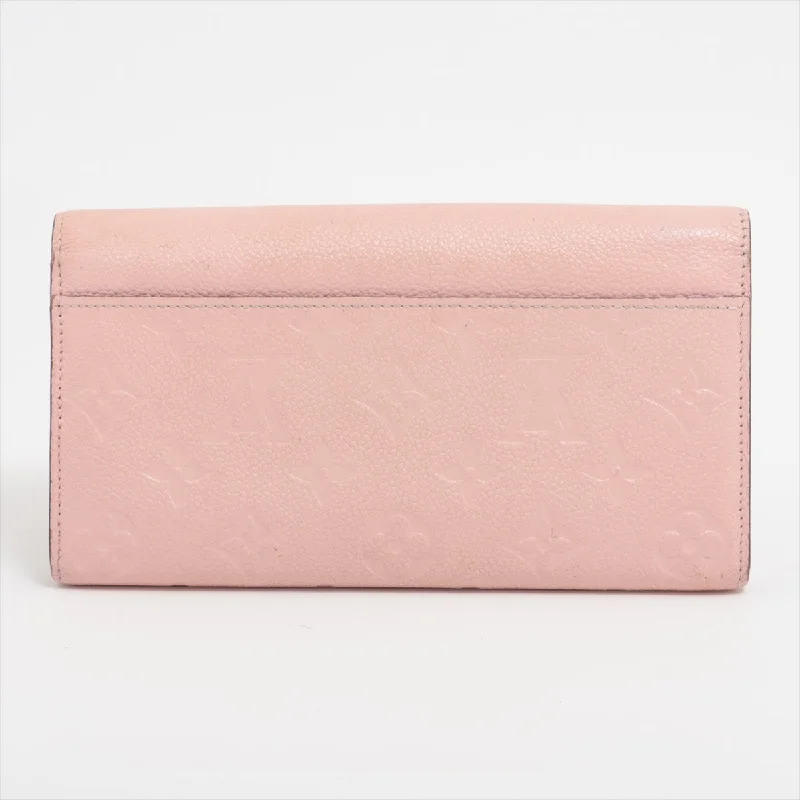 Louis Vuitton Amplant Portefoliosara M61291 Rose Valerie Wallet