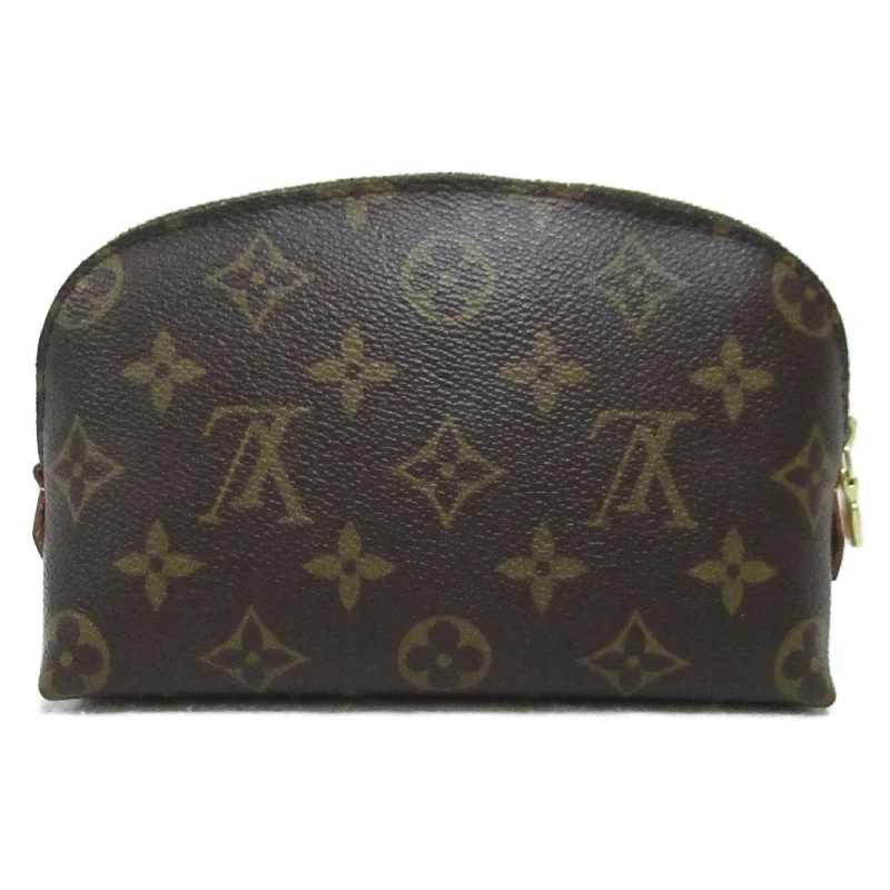 Louis Vuitton Louis Vuitton Posket Cosmetics Cosmetics Bag PVC Coated Canvas Monogram  Brown M47515