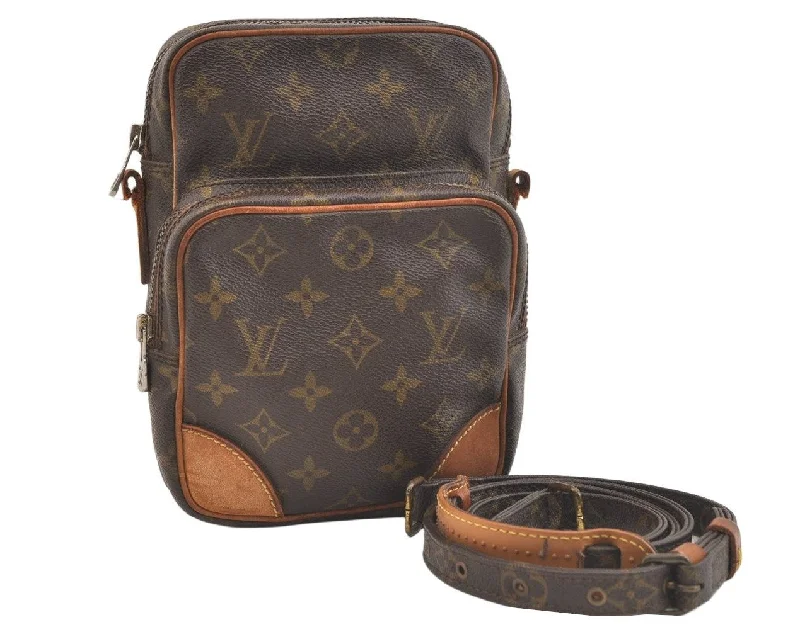 Authentic Louis Vuitton Monogram Amazone Shoulder Cross Bag M45236 LV Junk 2499K