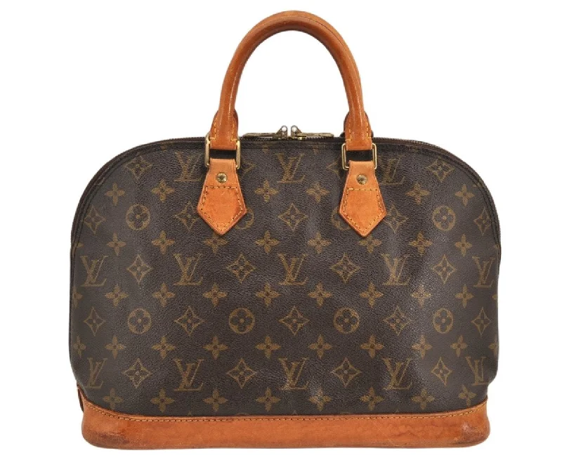 Authentic Louis Vuitton Monogram Alma Hand Bag Purse M51130 LV 2821K