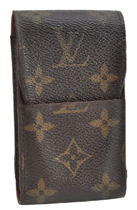 Authentic Louis Vuitton Monogram Etui Cigarette Case M63024 LV 1534K