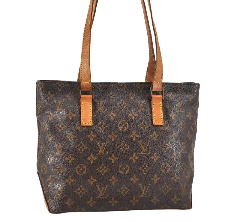 Authentic Louis Vuitton Monogram Cabas Piano Shoulder Tote Bag M51148 LV 2912K