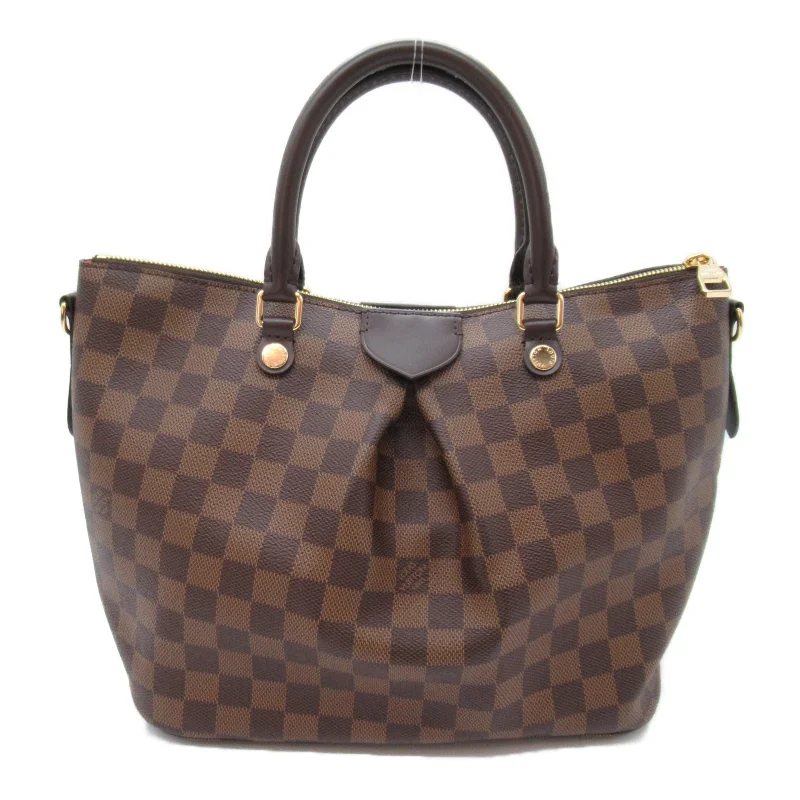 Louis Vuitton Sienna PM 2w Shoulder Bag PVC Coated Canvas Damier  Black N41545