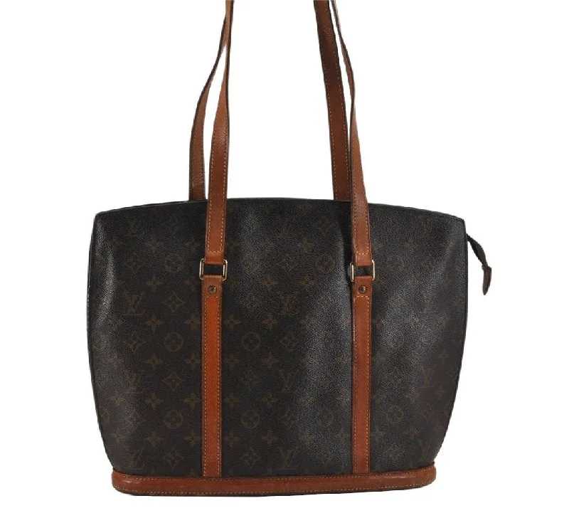 Authentic Louis Vuitton Monogram Babylone Shoulder Tote Bag M51102 LV 2310K