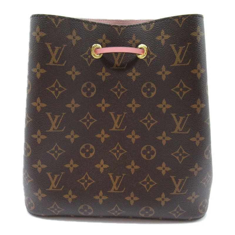 Louis Vuitton Louis Vuitton Neo Noe Shoulder Bag PVC Coated Canvas Monogram  Brown M44022