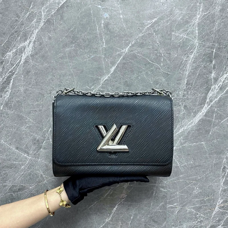 LV Twist MM EPI Leather Black SHW Louis Vuitton