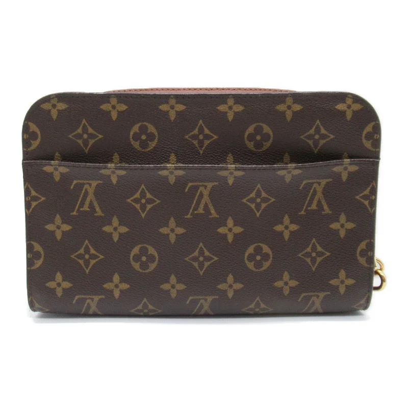 Louis Vuitton Louis Vuitton Ors Clutch Clutch Bag PVC Coated Canvas  Monogram  Brown M51790