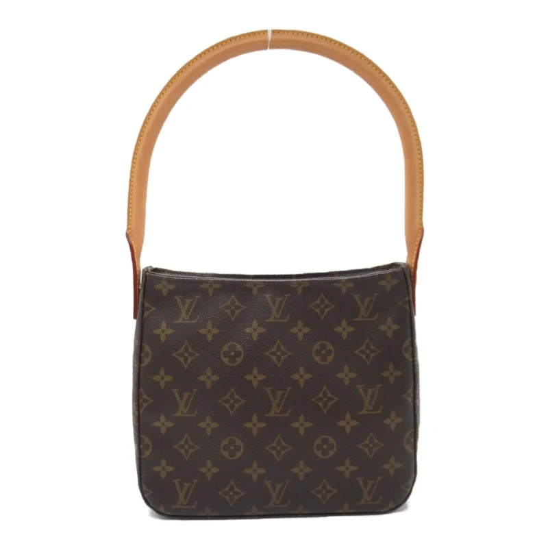 Louis Vuitton LOUIS VUITTON Loo MM Shoulder Bag Shoulder Bag PVC Coated Canvas Monogram  Brown M51146