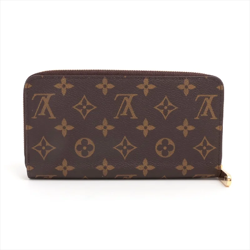 Louis Vuitton monogram zipper wallet M42616 round zipper wallet   responsiveness