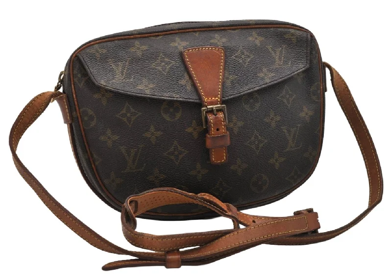 Authentic Louis Vuitton Monogram Jeune Fille MM M51226 Shoulder Cross Bag 1245K