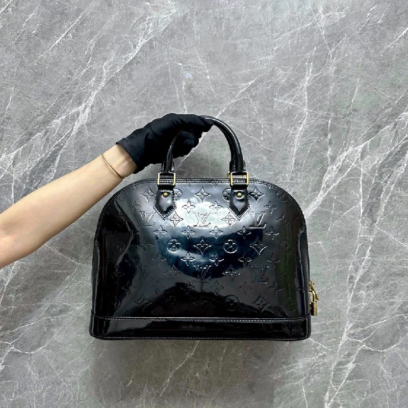 *Recolor* LV Alma Vernis Black Patent Leather GHW