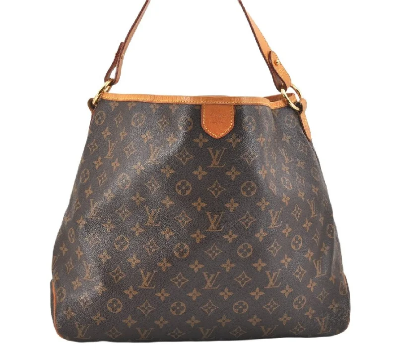 Authentic Louis Vuitton Monogram Delightful MM Shoulder Bag M40353 LV 2907K