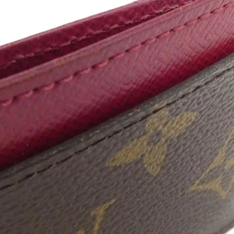 Louis Vuitton M60703 Monogram Porte Jaeger Le Coultre Shampoo Card Case -