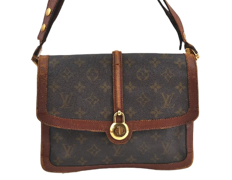 Authentic Louis Vuitton Monogram Sac Vendome Shoulder Cross Bag Old Model 1595J