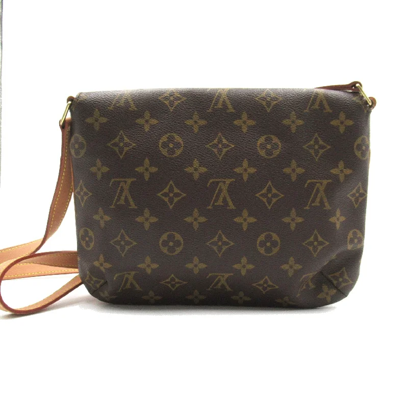 Louis Vuitton Louis Vuitton Musette Tango Long Shoulder Bag Shoulder Bag PVC Coated Canvas Monogram  Brown M51388