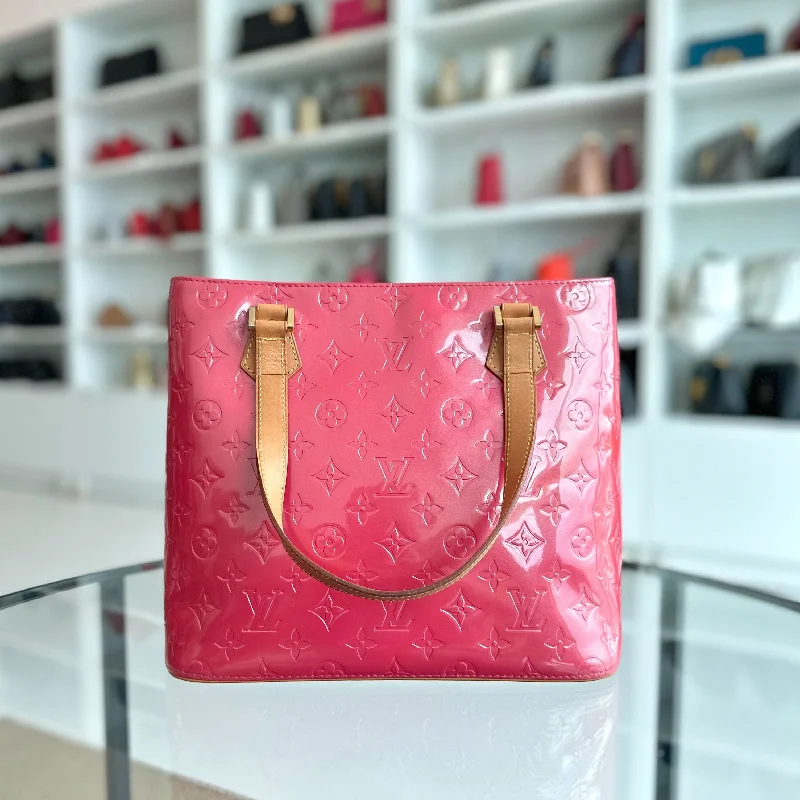 Louis Vuitton LV Vernis PM Patent Leather Monogram Red Shoulder Bag