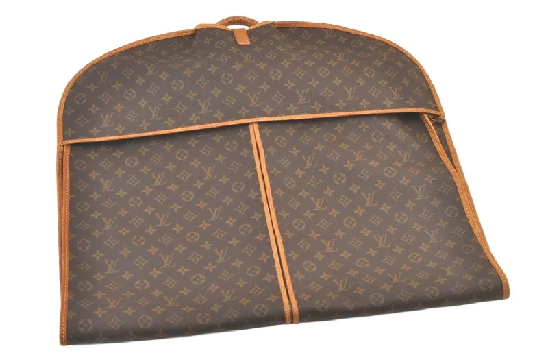 Authentic Louis Vuitton Monogram Sac De Port Mantoux M23544 Garment Cover 1302K