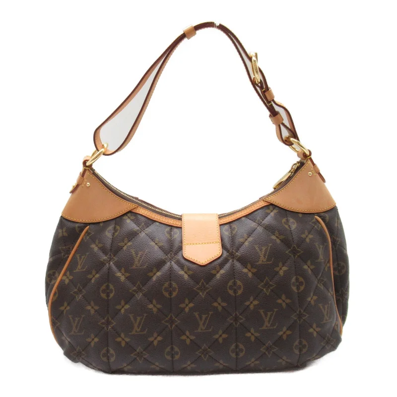 Louis Vuitton Louis Vuitton City Bag GM Shoulder Bag PVC Coated Canvas Monogram Etwer  Brown M41453