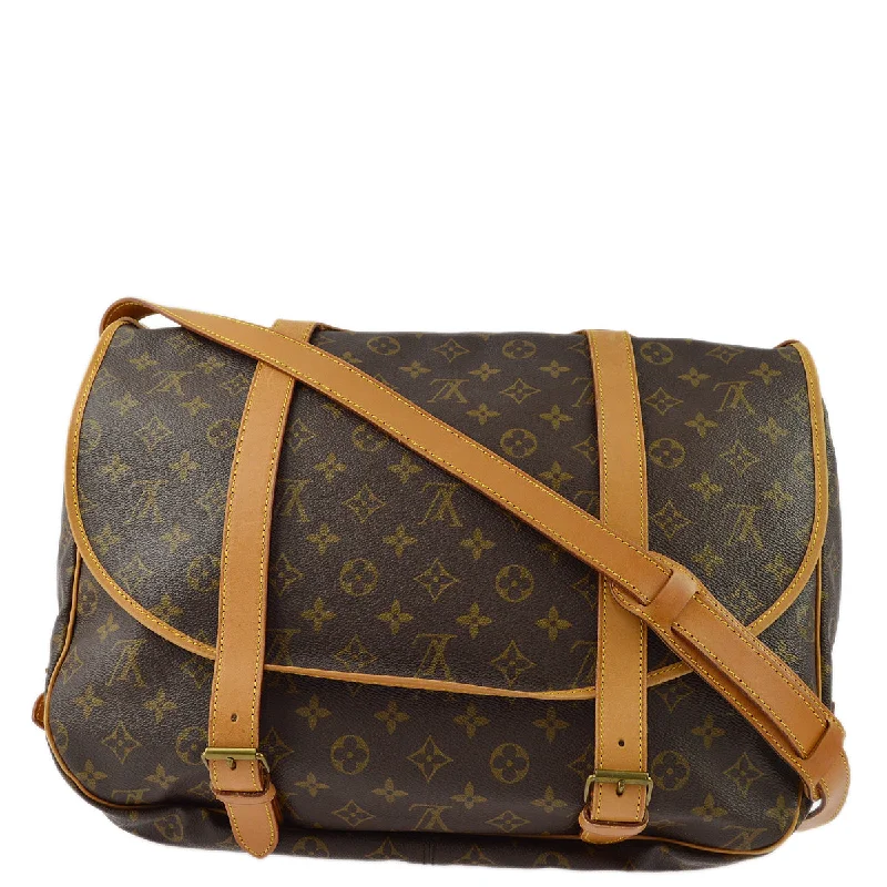 Louis Vuitton Monogram Saumur 43 Messenger Bag M42252