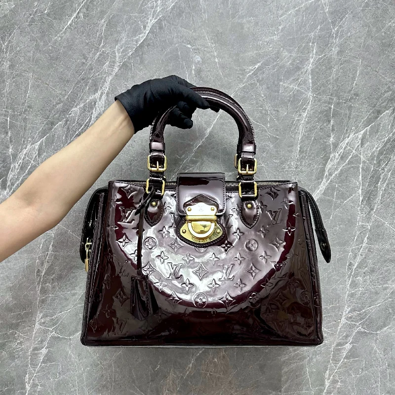 LV Melrose Avenue Vernis Burgundy