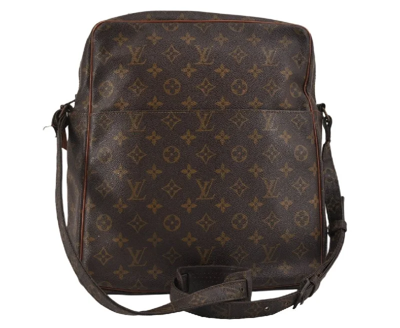 Authentic Louis Vuitton Monogram Marceau Shoulder Cross Body Bag Old Model 2417K