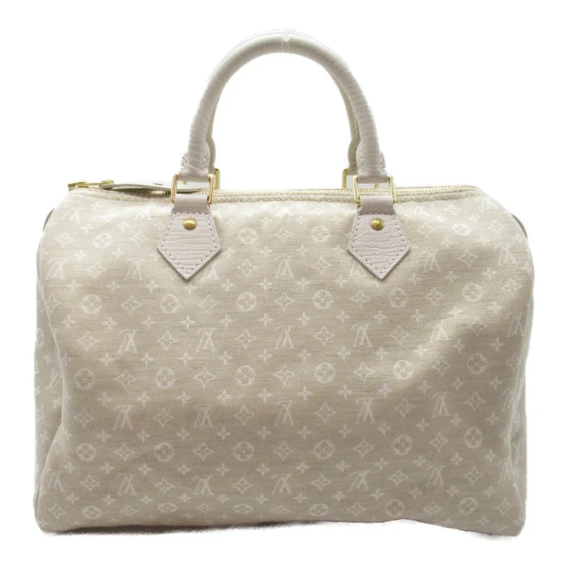 Louis Vuitton Louis Vuitton Speedy 30 Handbag PVC Coated Canvas Monogram Mini Run  White M95319