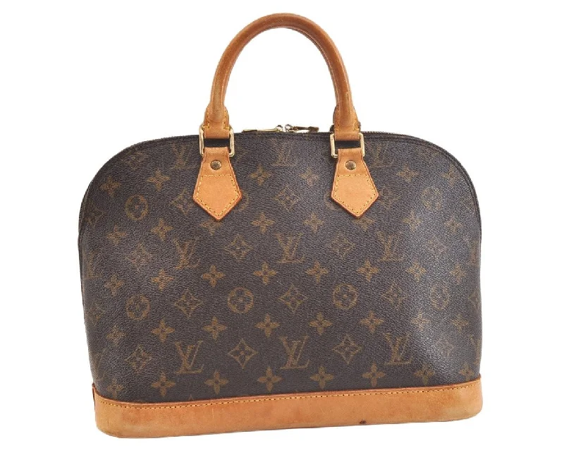 Authentic Louis Vuitton Monogram Alma Hand Bag Purse M51130 LV 2891K