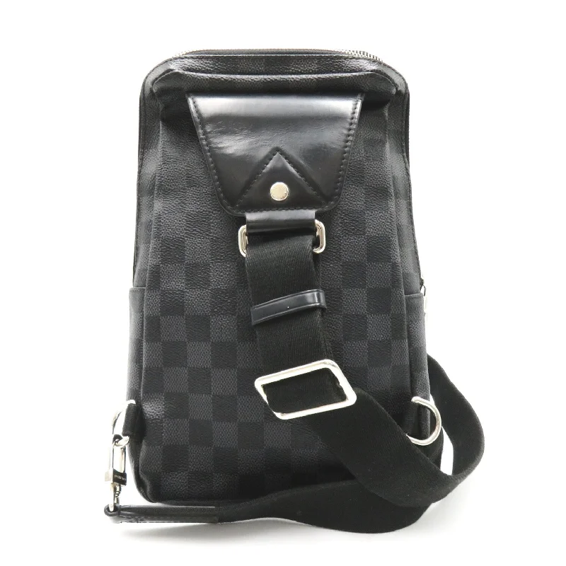 Louis Vuitton Louis Vuitton Avenue Sleeve Bag Shoulder Bag PVC Coated Canvas Damier Graffit   Grey N41719