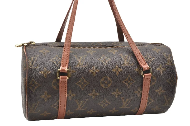 Authentic Louis Vuitton Monogram Papillon 26 Hand Bag Old Model LV 2342K