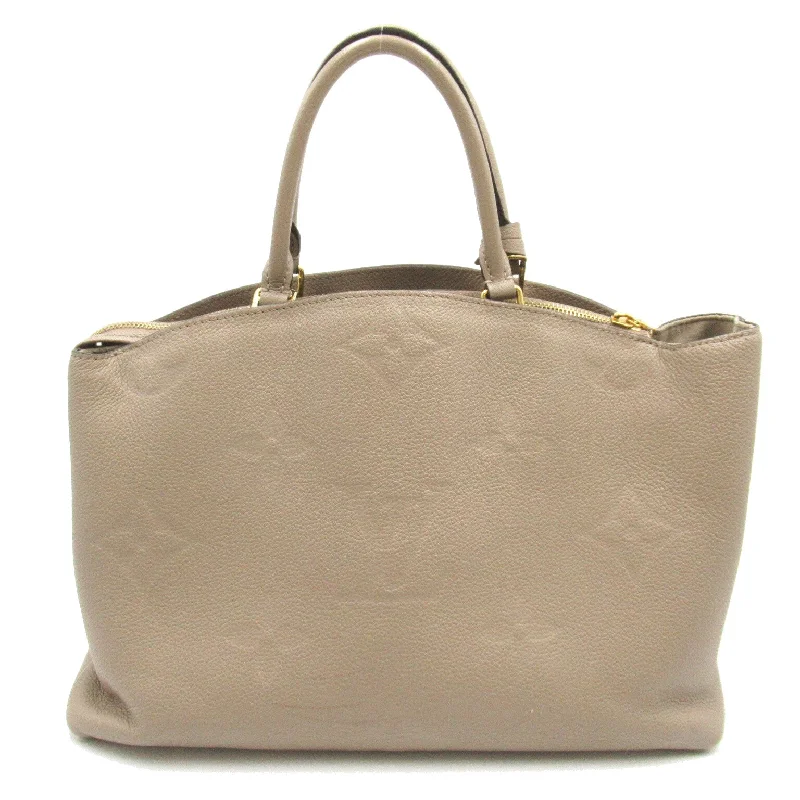 Louis Vuitton Grand Parle MM 2w Shoulder Bag Leather Monogram Emplant  Grey M45833