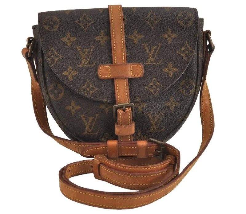 Authentic Louis Vuitton Monogram Chantilly PM Shoulder Cross Bag M51234 LV 3040J