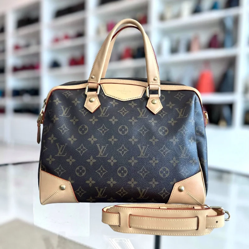 LV Louis Vuitton Retiro Monogram 2 Way Bag